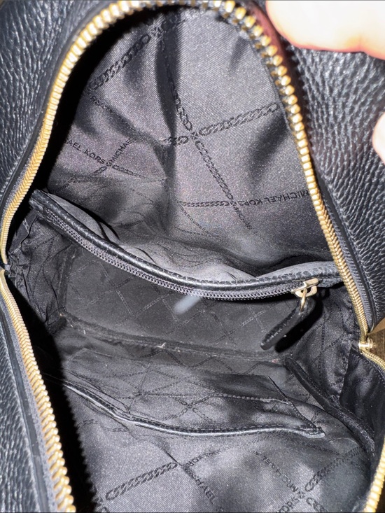 Michael Kors Bag Abbey Black Pebbled Leather Small Backpack main image 12